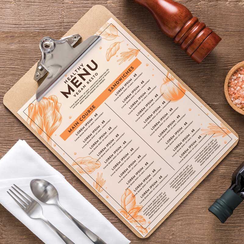 A4-Menu