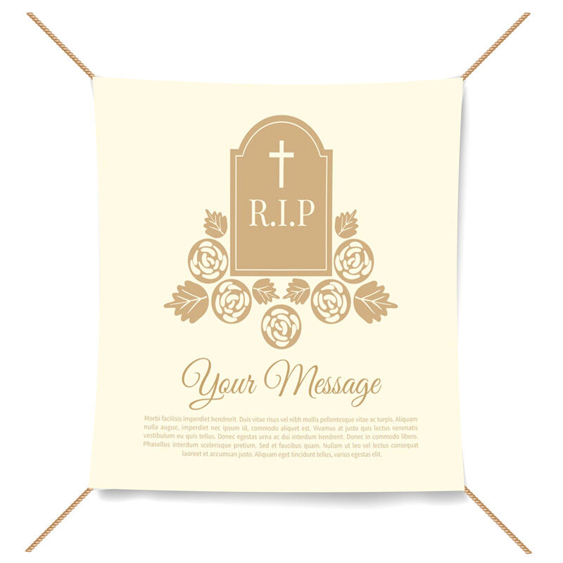 Funeral-banner