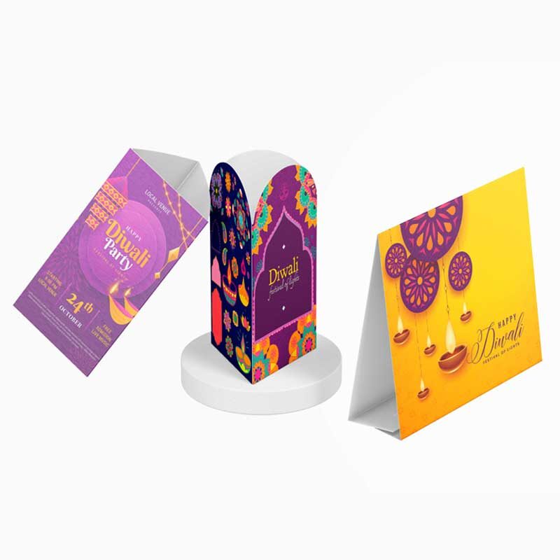 Tent-card-Diwali-printing