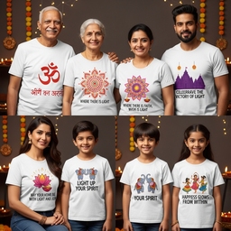 diwali family Tshirt